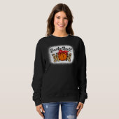 Leopard Basketball Mama Game Day Sweatshirt (Vorne ganz)
