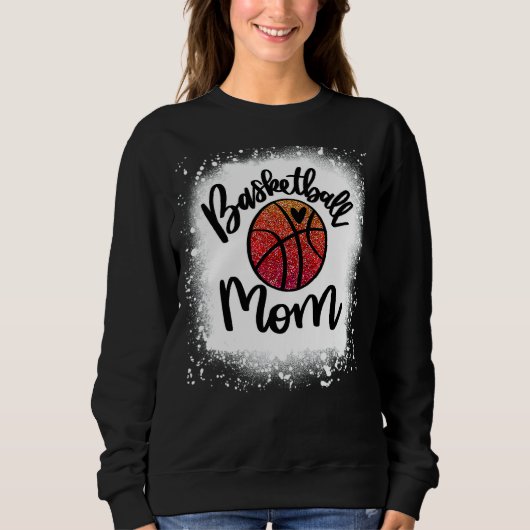 Leopard Basketball Mama Spieltag 1 Sweatshirt (Vorderseite)