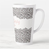 Leopard bedruckt pink sechzig und sass 60. milchtasse (Rechts)