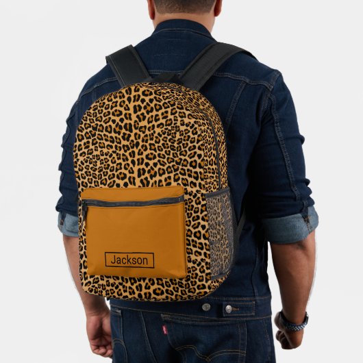 Leopard Bedruckter Rucksack (Insitu (Modell))
