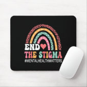 Leopard beendet Stigma psychische Gesundheitsprobl Mousepad (Mit Mouse)