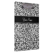 Leopard beschmutzt stilvolles klemmbrett (Rechts)