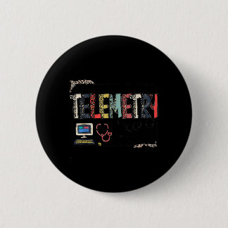 Leopard-Beschriftung Telemetrie-Team Herz-Telemetr Button