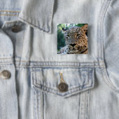 Leopard Big Cat Drucke Button (Beispiel)