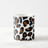 Leopard Big Cat Fur Muster drucken Kaffeetasse (Mittel)