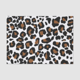 Leopard Big Cat Fur Muster drucken Seidenpapier