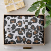 Leopard Big Cat Fur Muster drucken Seidenpapier (Geschenk)