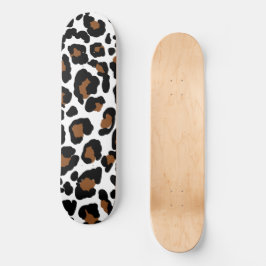 Leopard Big Cat Fur Muster drucken Skateboard