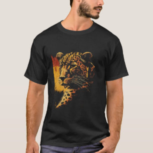 Leopard Big Cat Wildlife Animal Lover Geschenk T-Shirt