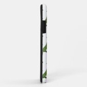 Leopard Black and Green Silhouette Case-Mate iPhone Hülle (Hinten/Rechts)