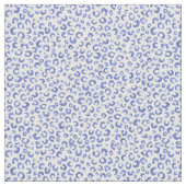Leopard-Blauer Glitzer Stoff (Nahaufnahme)