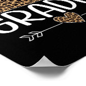 Leopard Bleistift Byck für Lehrer der dritten Klas Poster (Ecke)