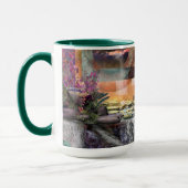 Leopard Blue Lagoon Tasse (Links)