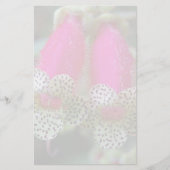 Leopard-Blume Briefpapier (Vorderseite)