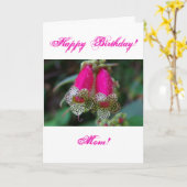 Leopard-Blume Karte (Gelbe Blume)