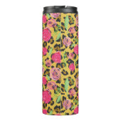 Leopard-Blume Thermosbecher (Rückseite)