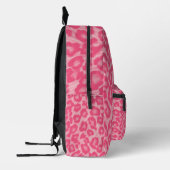 Leopard Blush Bedruckter Rucksack (Links)