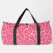Leopard Blush Duffle Bag (Rückseite)