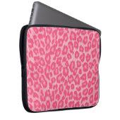 Leopard Blush Laptopschutzhülle (Vorne Rechts)