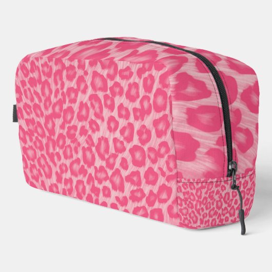 Leopard Blush Waschbeutel (Rechte Ecke)