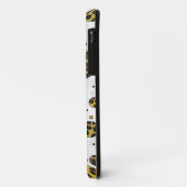 Leopard Braun und Gelb Punkte Case-Mate iPhone Hülle (Hinten/Links)