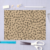 Leopard-Bräunungsmuster Seidenpapier (Handwerk)