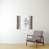 Leopard Brautparty Background Foto Prop Wandteppich (Beispiel (Horizontal))