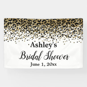 Leopard Brautparty Foto Stand Prop Fotobooth Banner