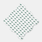 Leopard Brown und Aquamarin Print Geschenkschachtel (Ungefaltet)