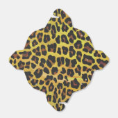 Leopard Brown und Gelb Print Geschenkschachtel (Ungefaltet)