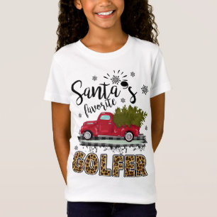 Leopard Buffalo Kariert den Lieblingsgolfer Chri v T-Shirt