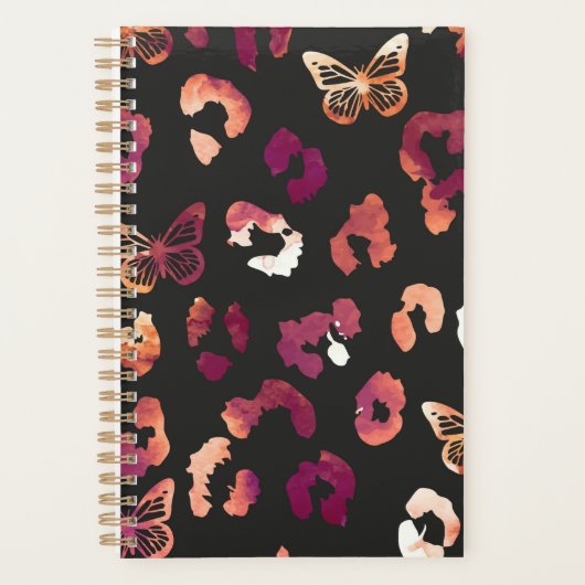 Leopard Butterfly Black Planer (Vorderseite)