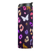 Leopard Butterfly Black Thermosbecher (Nach links gedreht)