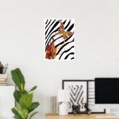 Leopard Butterfly Poster (Heimbüro)