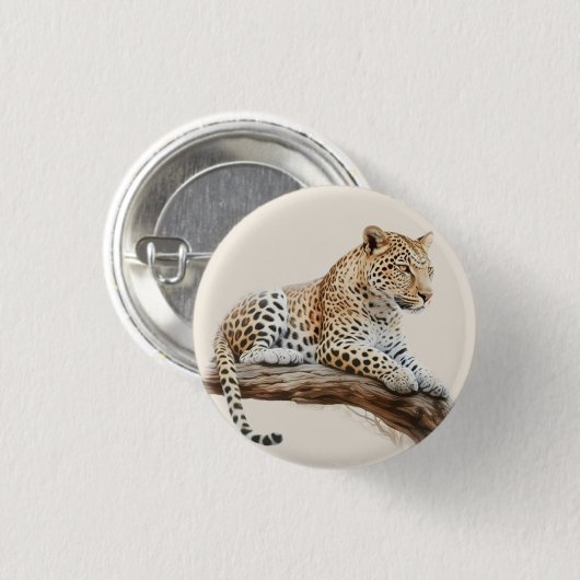 Leopard Button (Vorne & Hinten)