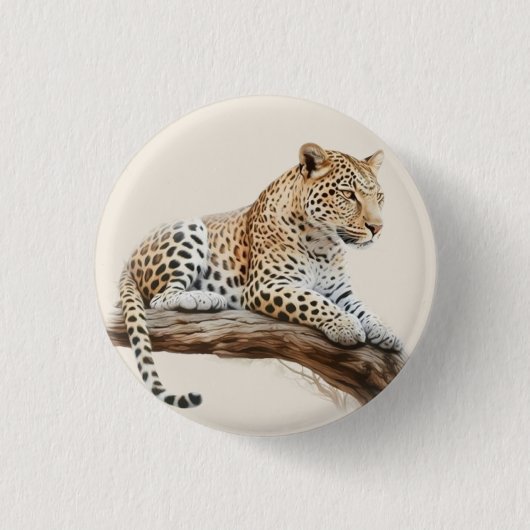 Leopard Button (Vorderseite)