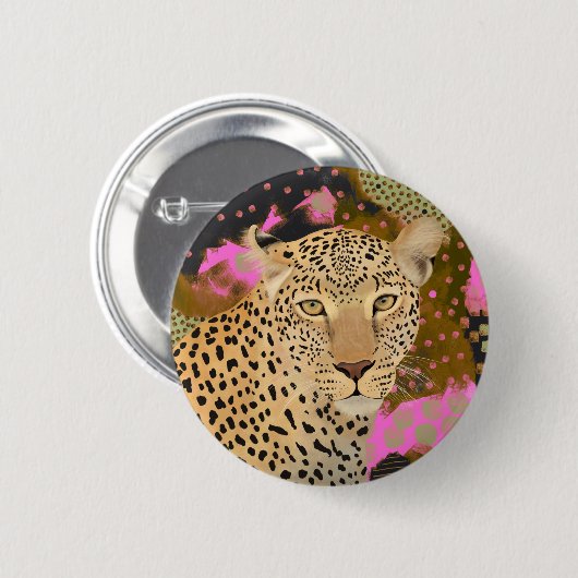 Leopard Button (Vorne & Hinten)