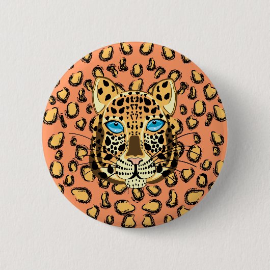 Leopard Button (Vorderseite)