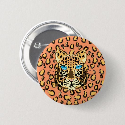 Leopard Button (Vorne & Hinten)