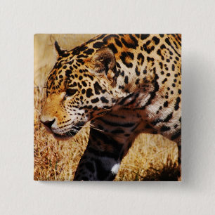 Leopard Button