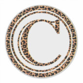 Leopard C Aufkleber (Vorderseite)
