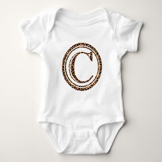 Leopard C Baby Strampler (Vorderseite)