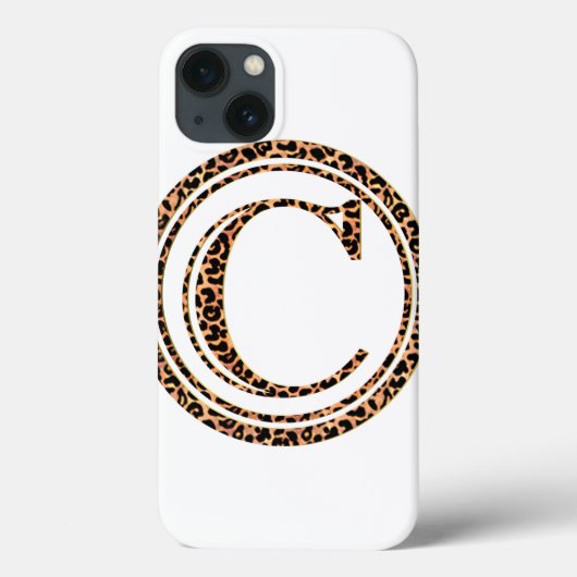 Leopard C Case-Mate iPhone Hülle (Rückseite)