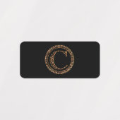 Leopard C Etiketten (Design 1)