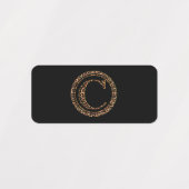 Leopard C Etiketten (Design 2)