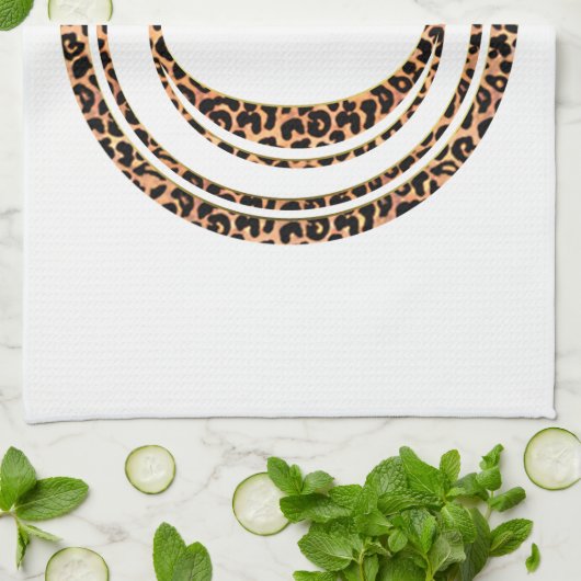 Leopard C Handtuch (Gefaltet)