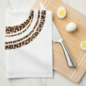 Leopard C Handtuch (Viertel Falte)