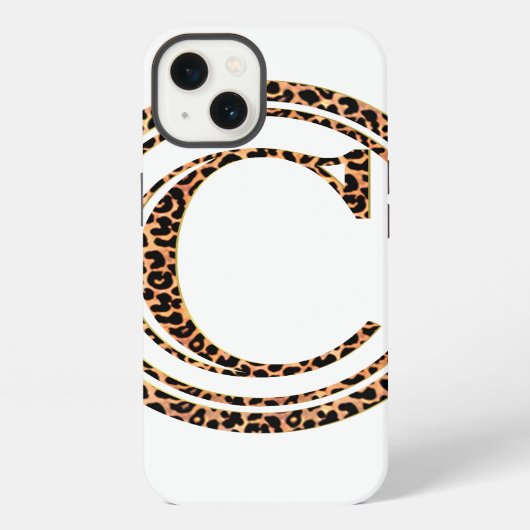 Leopard C iPhone Hülle (Rückseite)