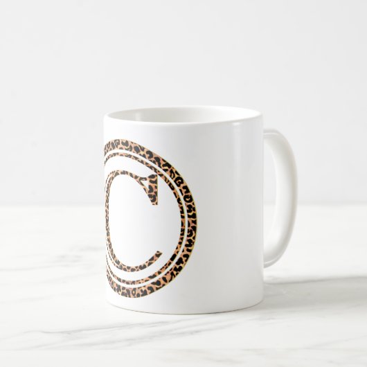 Leopard C Kaffeetasse (VorderseiteRechts)