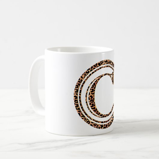 Leopard C Kaffeetasse (Vorderseite Links)